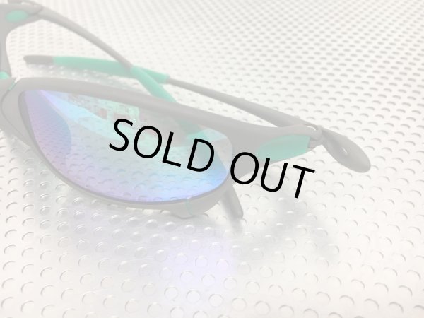 画像2: ジュリエット　エックスメタル　グリーンジェイドレンズ＆グリーンラバーパーツ (2)