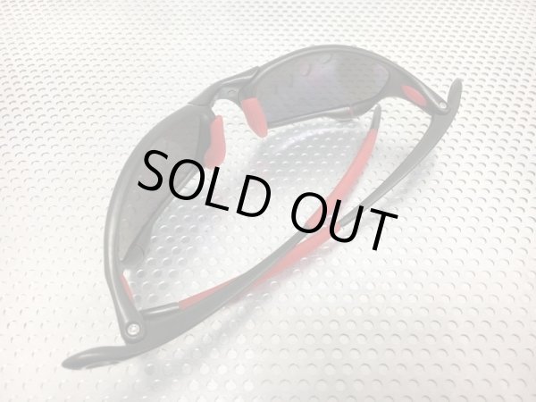 画像2: ジュリエット　カーボン　リキッドメタルレンズ＆レッドラバーパーツ (2)