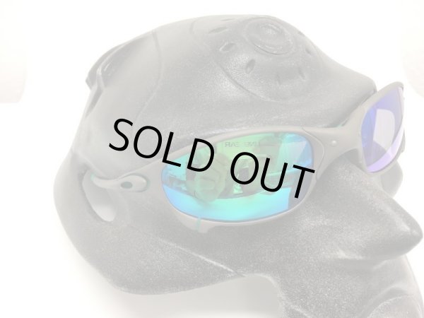 画像14: ジュリエット　エックスメタル　グリーンジェイドレンズ＆グリーンラバーパーツ (14)