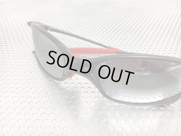 画像4: ジュリエット　カーボン　リキッドメタルレンズ＆レッドラバーパーツ (4)