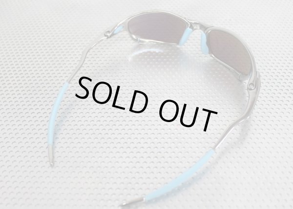 画像6: ジュリエット　ポリッシュド　ターコイズブルーレンズ＆スカイブルーラバーセット (6)