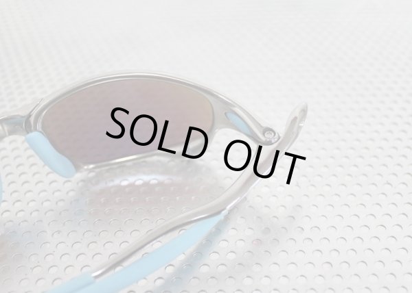 画像8: ジュリエット　ポリッシュド　ターコイズブルーレンズ＆スカイブルーラバーセット (8)