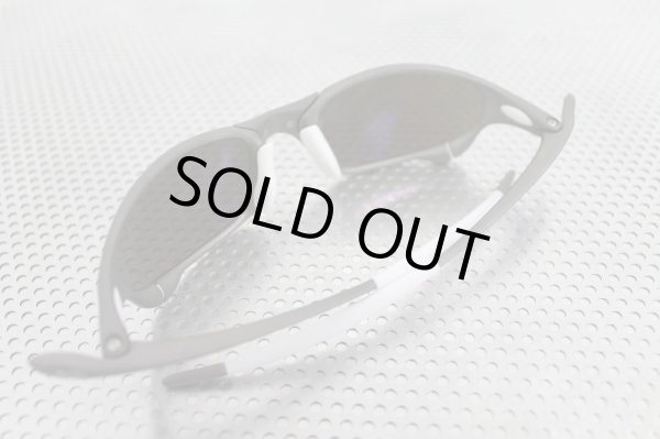 画像12: ジュリエット　特別カラー★チタニウム　サックスブルーレンズ＆ホワイトラバーセット (12)