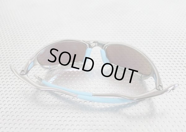 画像9: ジュリエット　ポリッシュド　ターコイズブルーレンズ＆スカイブルーラバーセット (9)