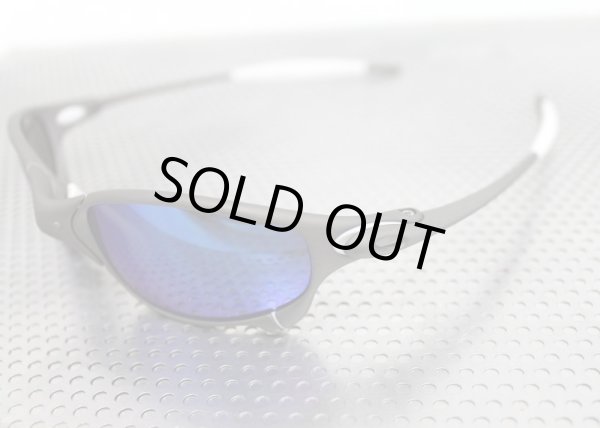 画像10: ジュリエット　特別カラー★チタニウム　サックスブルーレンズ＆ホワイトラバーセット (10)