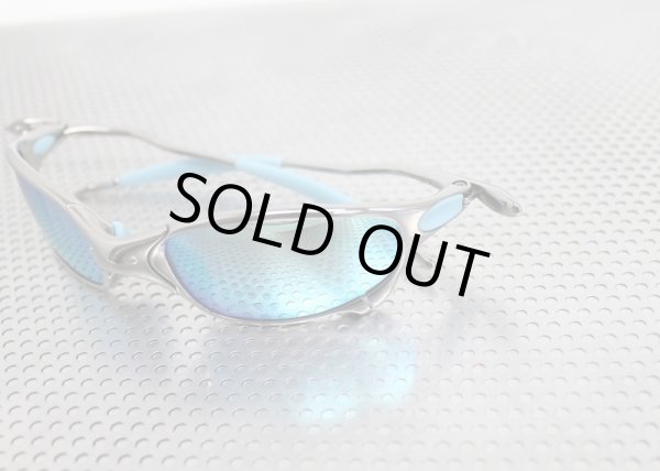 画像2: ジュリエット　ポリッシュド　ターコイズブルーレンズ＆スカイブルーラバーセット (2)