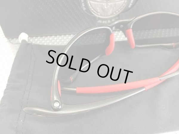 画像10: ジュリエット　カーボン　レッドミラーレンズ＆レッドラバーパーツ (10)