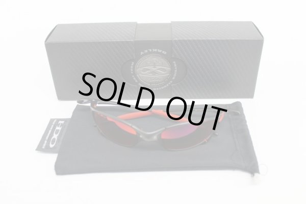 画像13: ジュリエット　カーボン　レッドミラーレンズ＆レッドラバーパーツ (13)