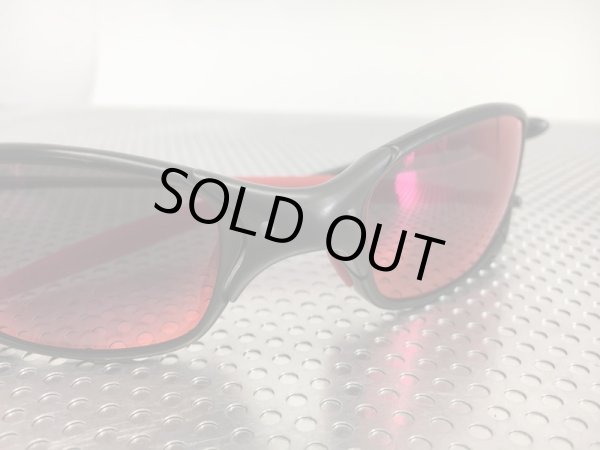 画像4: ジュリエット　カーボン　レッドミラーレンズ＆レッドラバーパーツ (4)