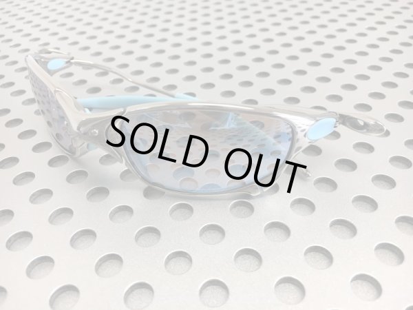 画像2: ジュリエット　ポリッシュド　ジュエリーブルーレンズ＆スカイブルーラバーセット (2)