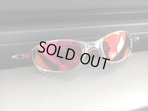 画像13: ジュリエット　ストレートステム　ポリッシュド　プレミアムレッドレンズ＆レッドラバーセット (13)