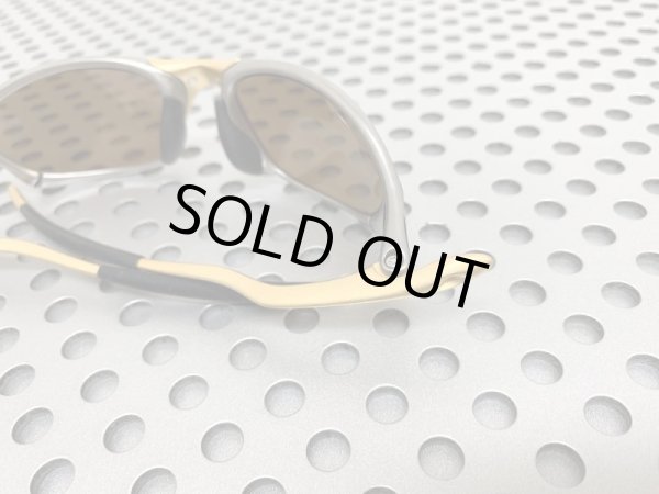 画像7: リフレッシュフレーム★X-METAL XX  24K / 偏光ゴールドレンズ / ブラックコンプリートラバーセット (7)