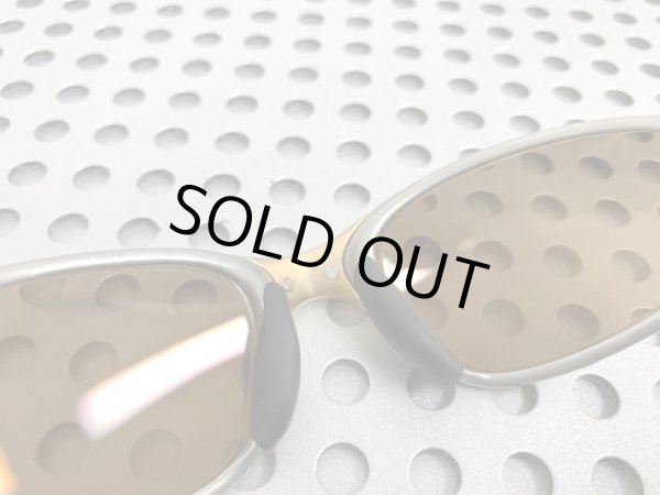 画像14: リフレッシュフレーム★X-METAL XX  24K / 偏光ゴールドレンズ / ブラックコンプリートラバーセット (14)