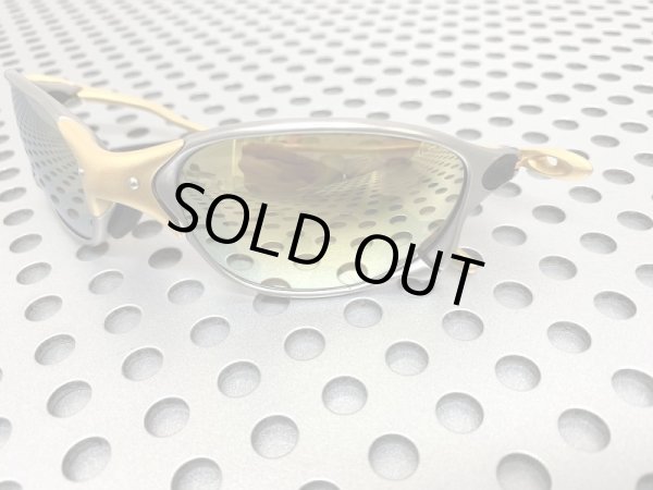 画像3: リフレッシュフレーム★X-METAL XX  24K / 偏光ゴールドレンズ / ブラックコンプリートラバーセット (3)