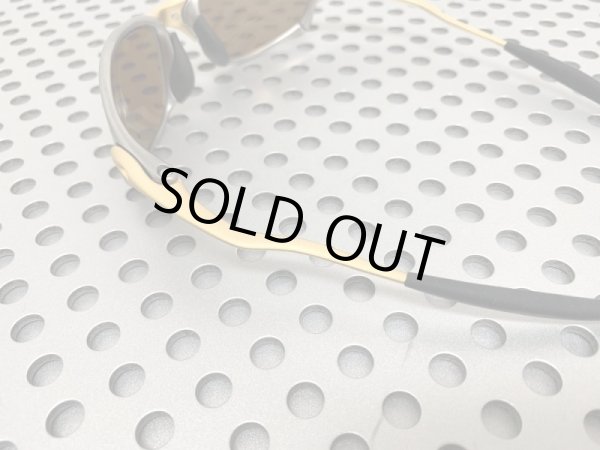 画像11: リフレッシュフレーム★X-METAL XX  24K / 偏光ゴールドレンズ / ブラックコンプリートラバーセット (11)