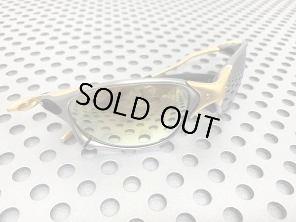 画像4: リフレッシュフレーム★X-METAL XX  24K / 偏光ゴールドレンズ / ブラックコンプリートラバーセット (4)