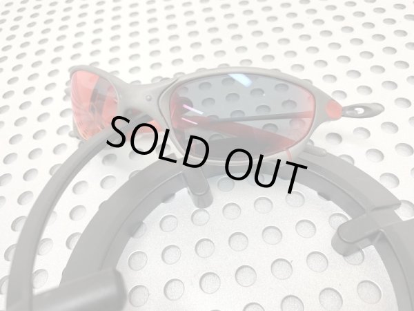 画像16: リフレッシュフレーム★JULIET X-METAL / NXT レッドミラーレンズ / レッドコンプリートラバーセット (16)