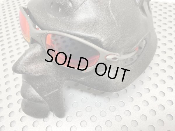 画像11: リフレッシュフレーム★JULIET X-METAL / NXT レッドミラーレンズ / レッドコンプリートラバーセット (11)