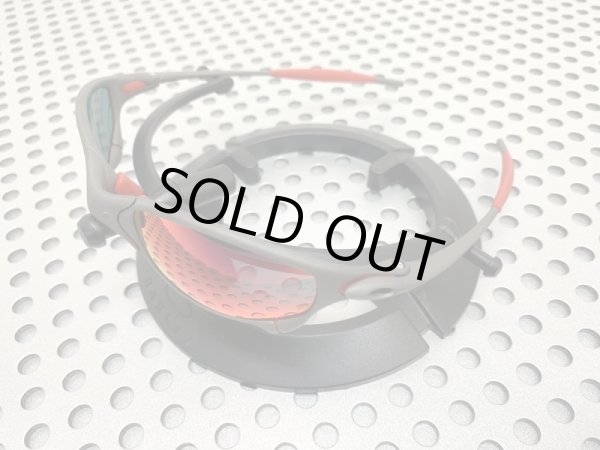 画像14: リフレッシュフレーム★JULIET X-METAL / NXT レッドミラーレンズ / レッドコンプリートラバーセット (14)