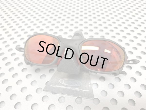 画像10: コンプリートセット★ JULIET X-METAL / 偏光プレミアムレッド / レッドコンプリートラバーセット（フレームリフレッシュ品） (10)