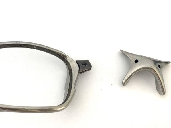 画像4: ジュリエット ノーズブリッジ用　連結ラバーパーツ　ダークグレー　硬度８０　 (4)