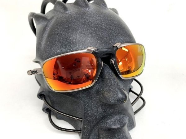 画像6: BADMAN カーディナルレッド 偏光レンズ (6)