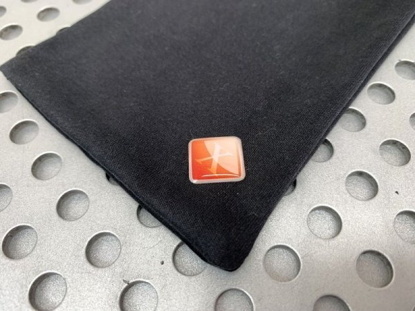 画像2: マイクロファイバーバッグ ブラック (2)