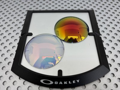 画像1: 特価販売★　NXT調光レンズ・レッドミラー　カットするフレームはプルダウンでお選びください。　